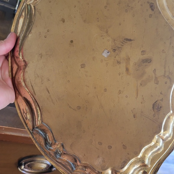 Brass Tea Set with Tray - Picture 7 of 8